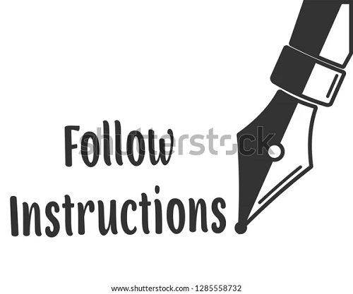 Following instructions